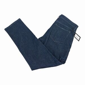 Candiani‎ Denim Selvedge 5 Pocket Sample Jeans Size 37x32 Blue Button Fly Slim